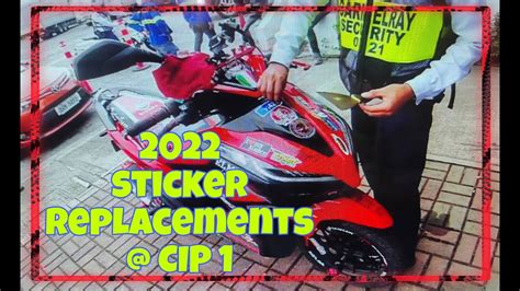 Sticker Renewal @Carmelray Industrial Park 1 Canlubang.